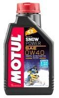Моторное масло MOTUL Snowpower 4T 0W-40, 1л 0W40 (826901 / 105891)