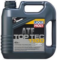 Трансмиссионное масло Liqui Moly Top Tec ATF 1100, 4 литра (7627)